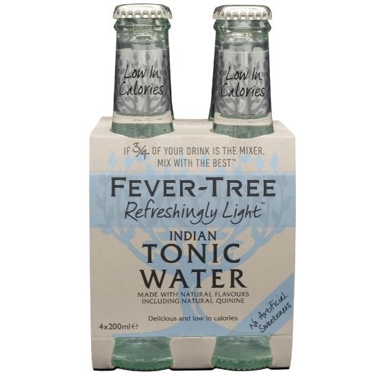 Refreshingly Light Tonic 200 ml / 4-pack, Fever Tree